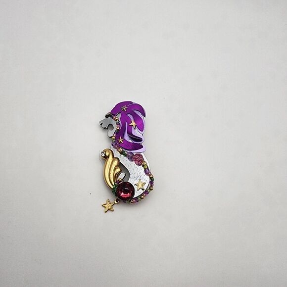 Rare Vintage LizTech Merlion Brooch - Picture 3 of 6